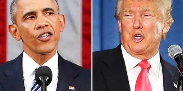 Barack Obama si Donald Trump FOTO usmagazine.com