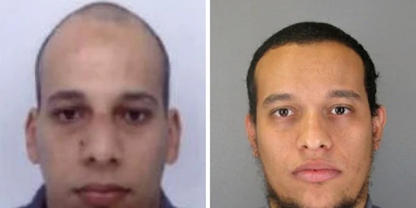 Autori atentat terorist Franta FOTO AFP/Mediafax