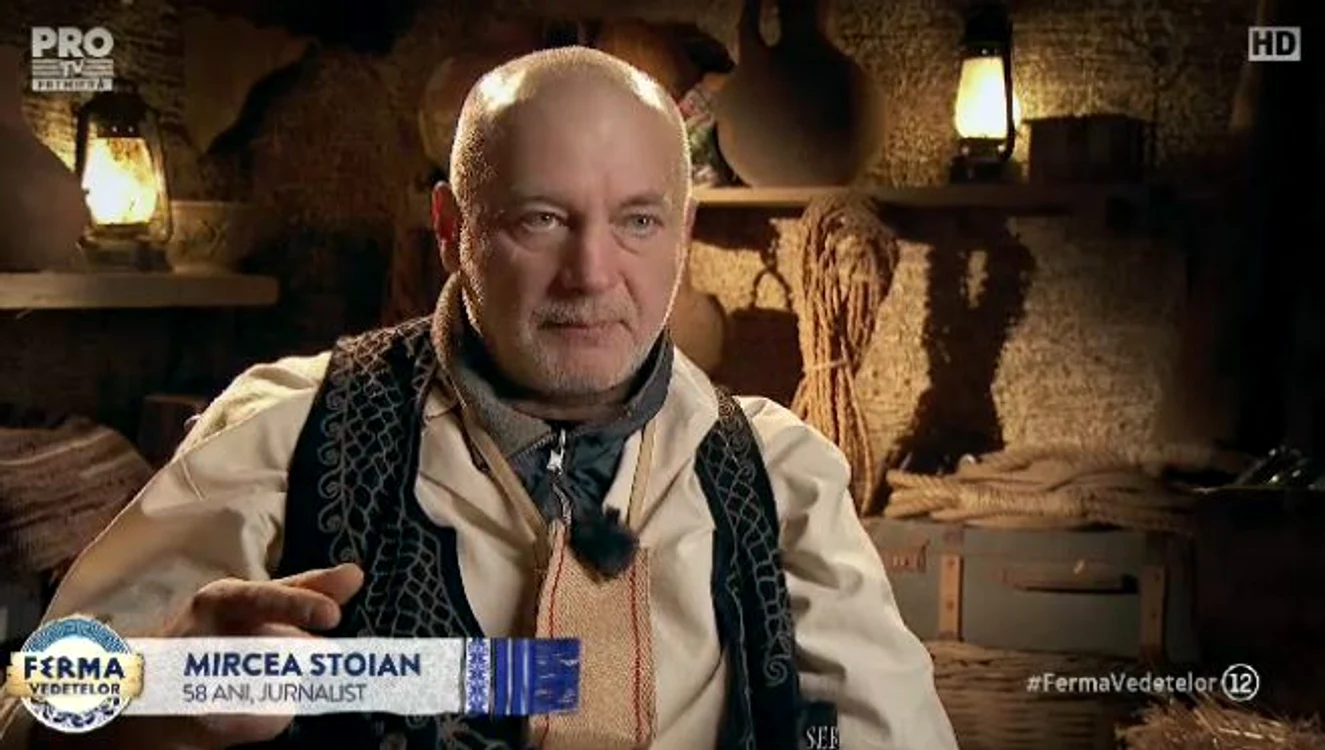 
    Mircea N. Stoian n-a rezistat mult în ferma din CipruFoto: captură PRO TV  