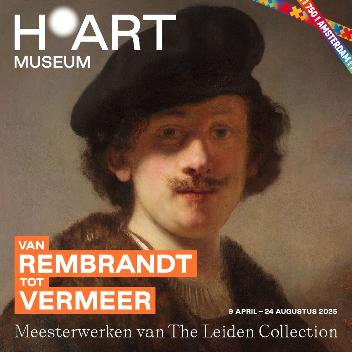 Expoziție eveniment la 750 de ani de la întemeierea orașului Amsterdam (foto: Facebook / H'ART Museum)