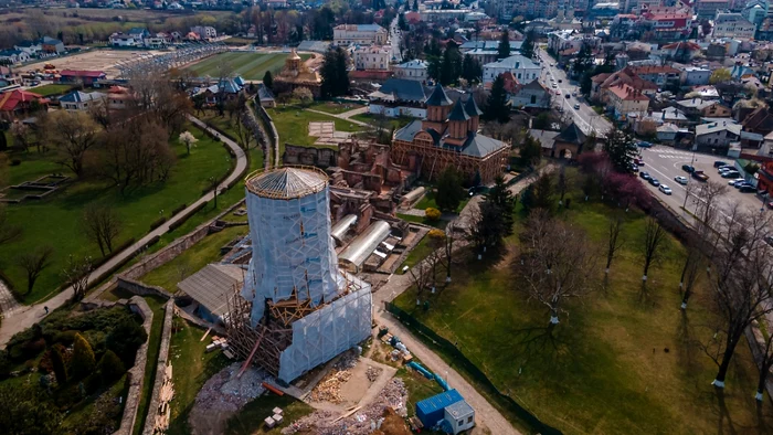 Reabilitare Turnul Chindiei FOTO CJ Dâmboviţa