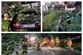 Imagini cu pagubele provocate de furtuna care a făcut ravagii în 14 județe