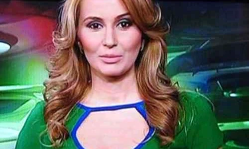 Crina era blondă pe vremea când prezenta ştirile sportive jpeg