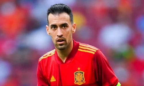 Sergio Busquets, căpitan Spania