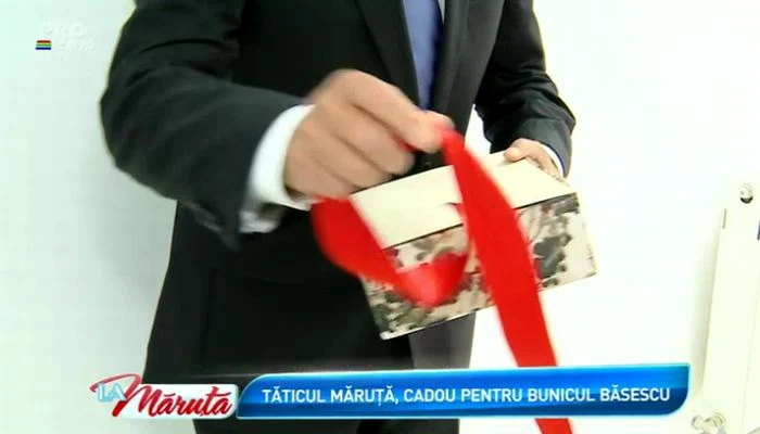 Traian Băsescu, fericit ca e bunic