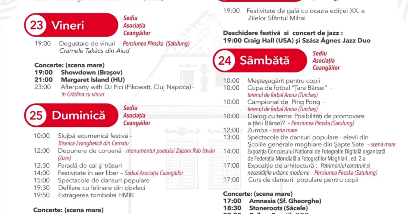 Program Săcele