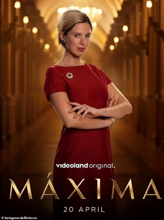 Delfina Chaves o interpretează pe Regina Maxima în noua serie marca Videoland.