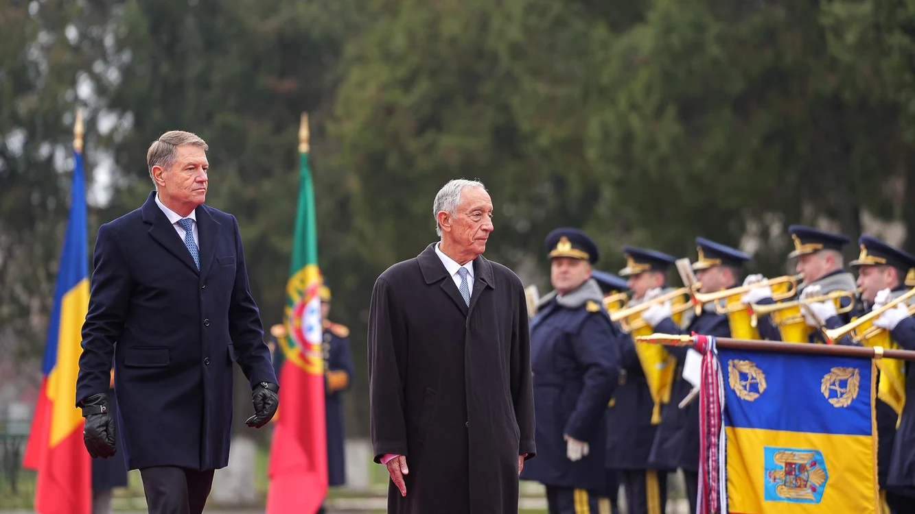Klaus Iohannis a venit cu precizările la conferința cu omologul portughez FOTO Presidency