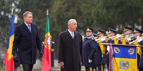 Klaus Iohannis si Sousa din Portugalia FOTO Presidency jpg