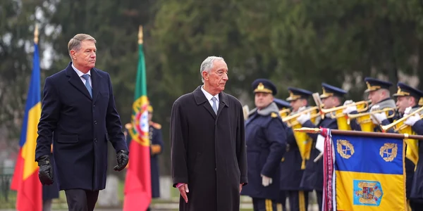 Klaus Iohannis si Sousa din Portugalia FOTO Presidency jpg