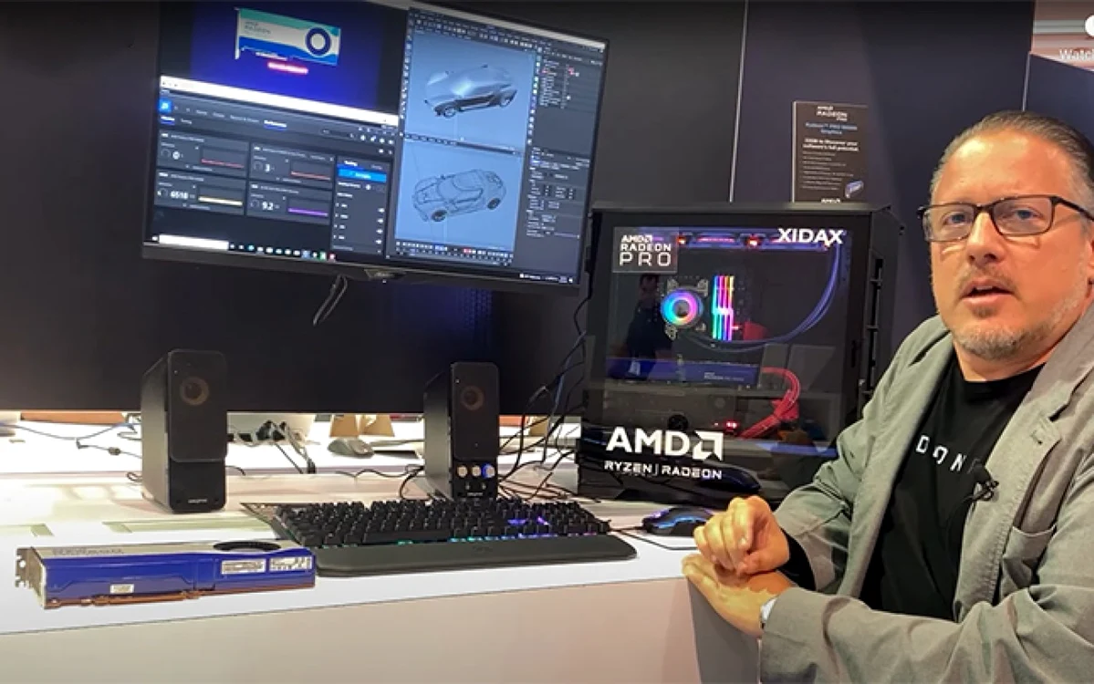 AMD
Software PRO Edition prezentat de Gary Davis, Senior Business
Development Manager AMD.