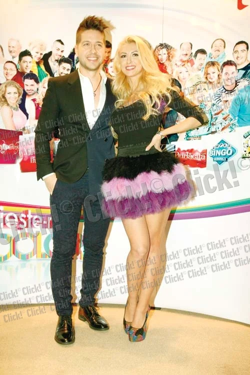 Andreea Bălan şi Jorge vor debuta mâine, împreună, la Antena 1 (Foto: Dorin Constanda)