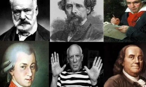 O zi din viaţa a 26 de personalităţi  Care erau obiceiurile de zi cu zi ale lui Hugo, Mozart sau Picasso jpeg