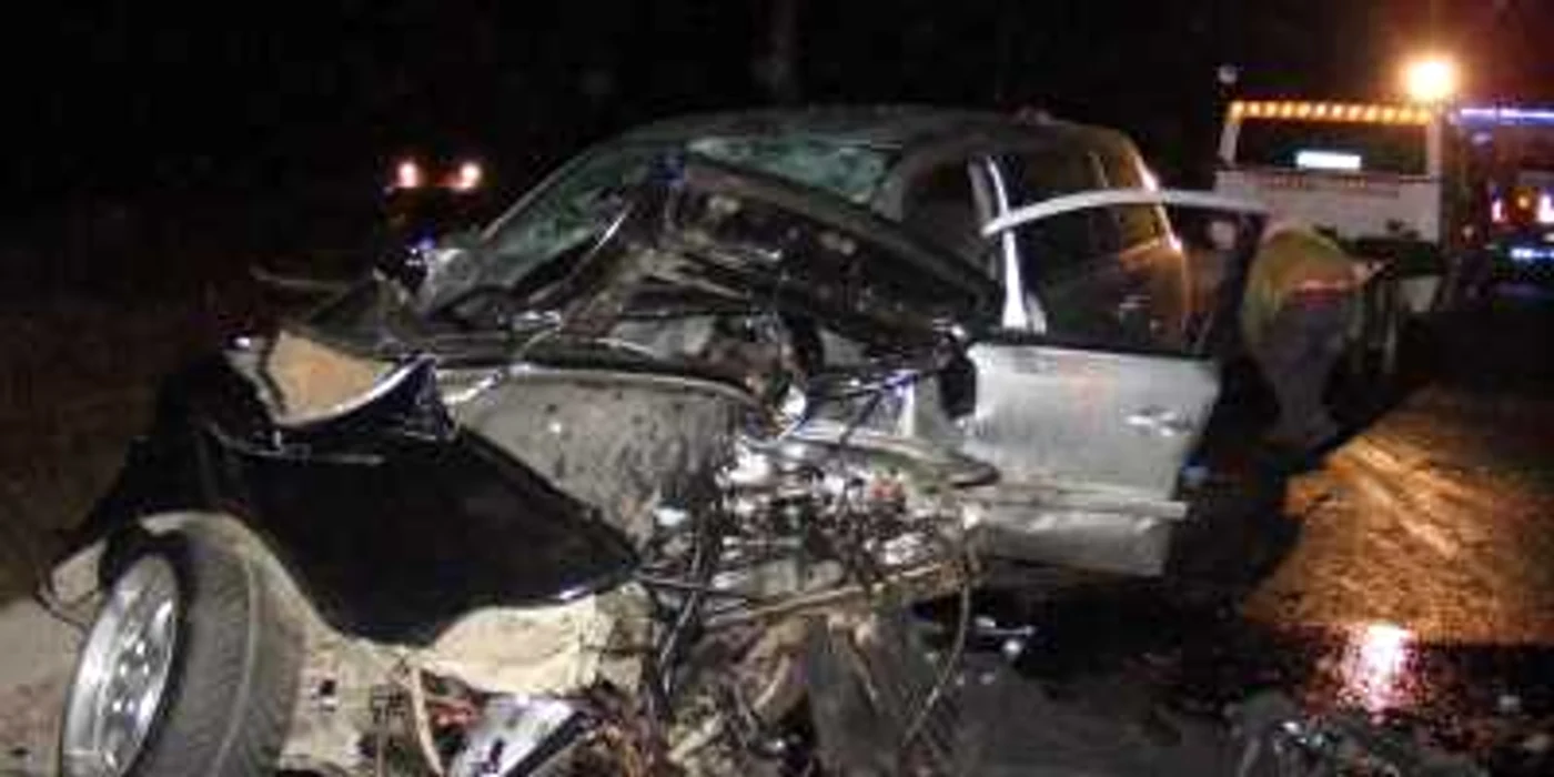 Accident Porsche, pe DN7