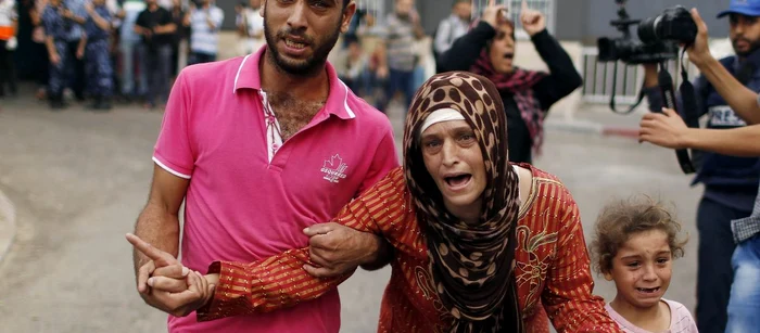 Oamenii din Gaza suferă de pe urma războiului