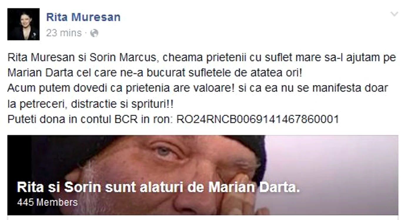 Creatoarea de modă s-a implicat într-o campanie de strângere de fonduri pentru Marian