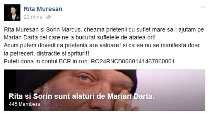 Creatoarea de modă s-a implicat într-o campanie de strângere de fonduri pentru Marian