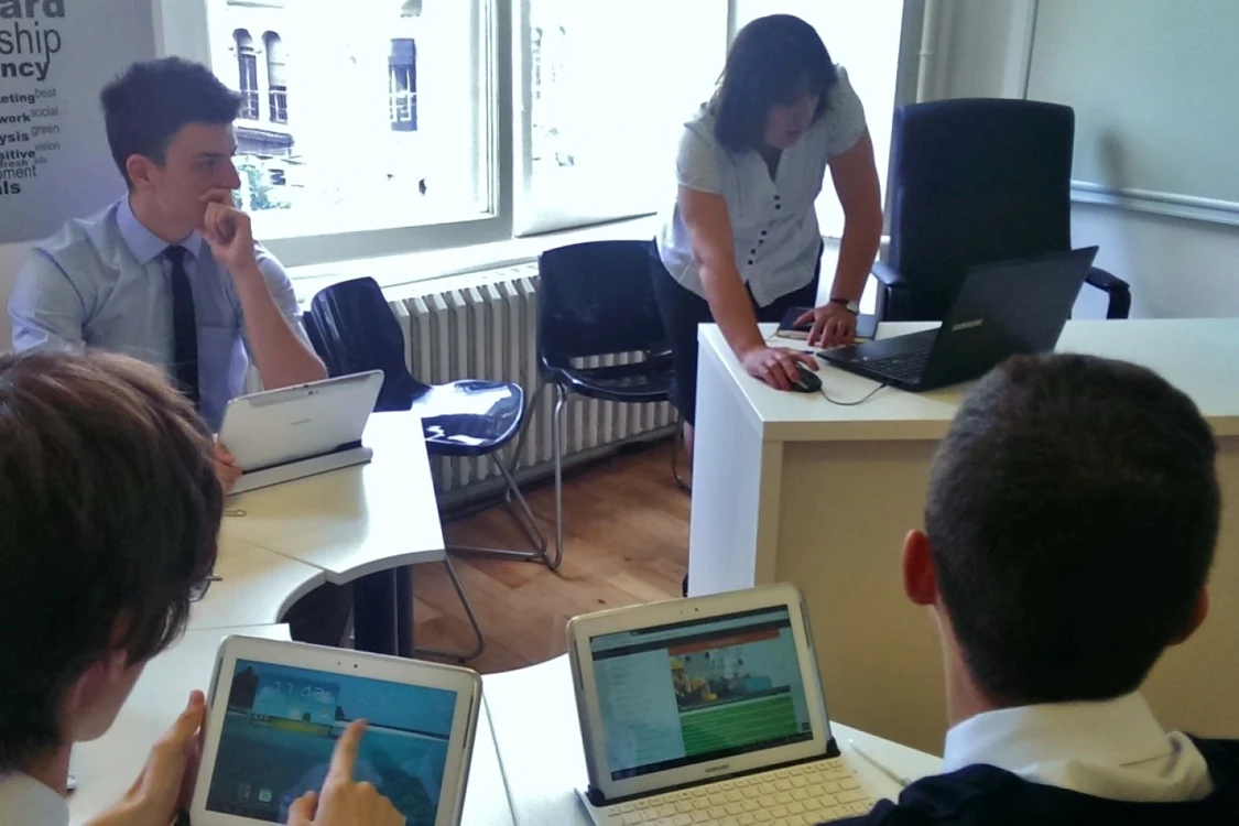 samsung smartclassroom foto razvan baltaretu/adevarul