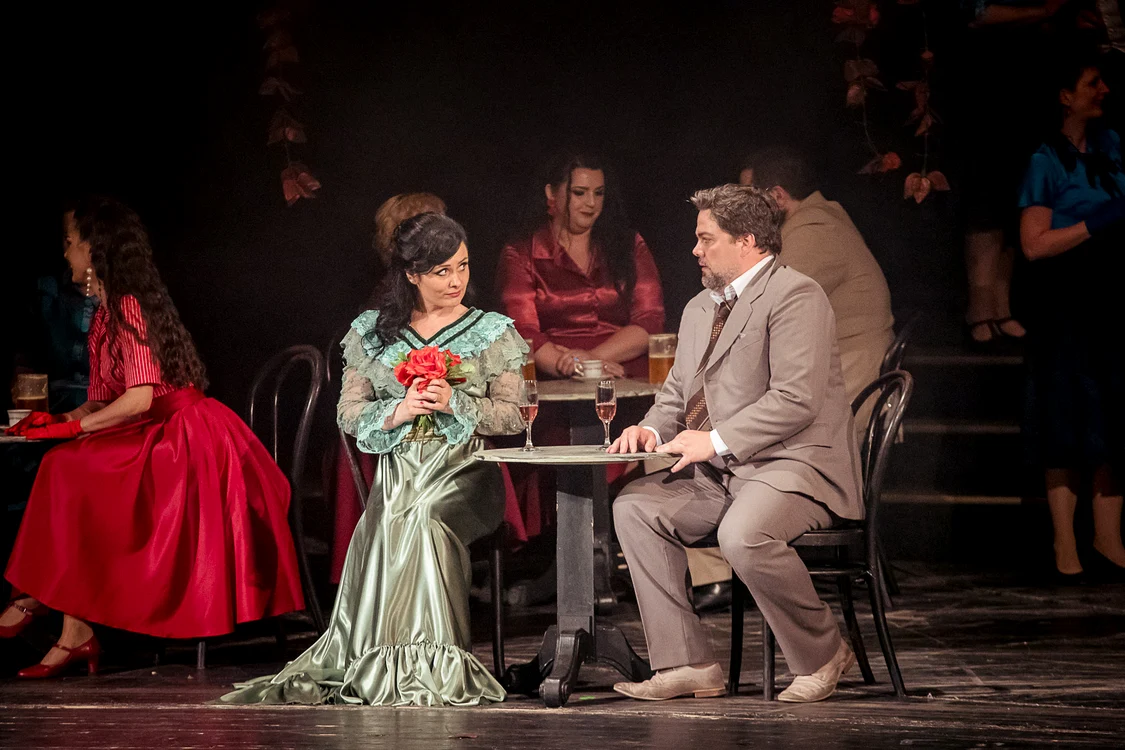 Yolanda Covacinschi și Adorján Pataki.  Foto Andrei Grigore / Opera Națională București