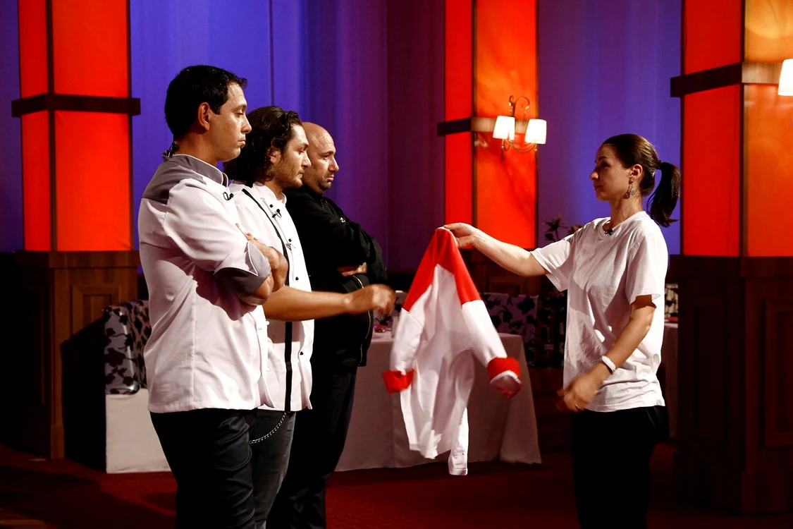 Claudia Băjenaru a fost nominalizată de Chef Florin DumitrescuFoto Antena 1