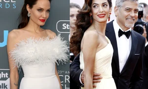 George Clooney, Amal Clooney, Angelina Jolie  sursa   Shutterstock jpg
