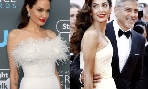 George Clooney, Amal Clooney, Angelina Jolie  sursa   Shutterstock jpg