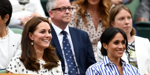 meghan markle si kate middleton la wimbledon 2018 foto getty images