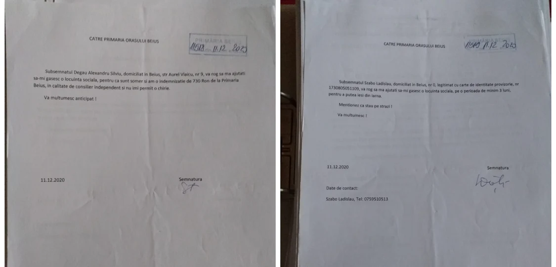 Deşi depuse în 2020, cererile nu au primit răspuns până azi
