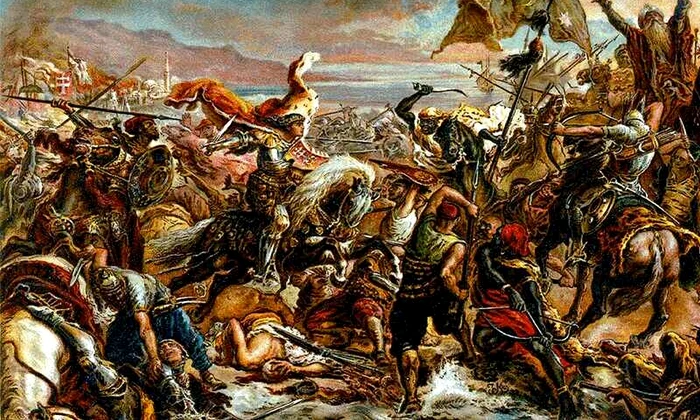 Bătălia de la Varna, pictură de Jan Matejko