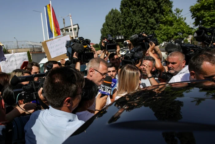 Eliberare Liviu Dragnea - Penitenciarul Rahova - 15 iul 2021 / FOTO Inquam Photos / Octav Ganea