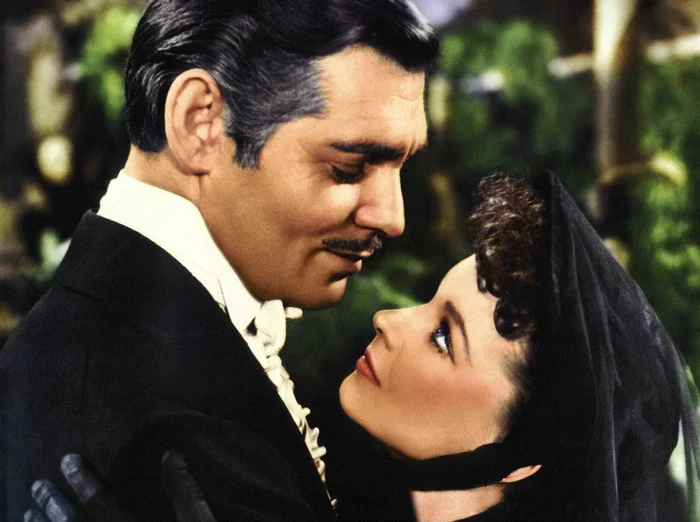Clark Gable și Vivien Leight FOTO Profimedia