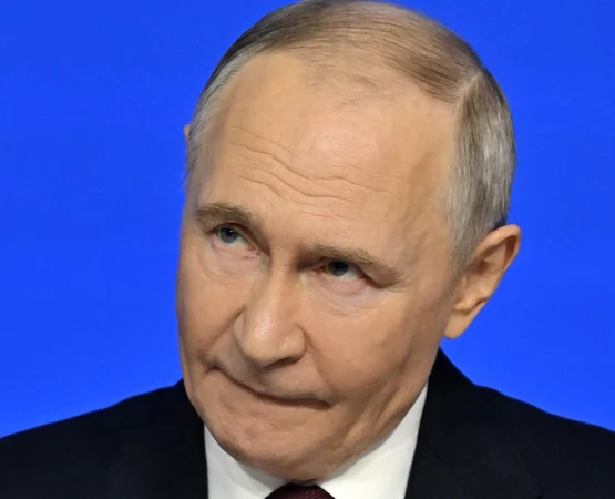Vladimir Putin în conferința anuală FOTO AFP