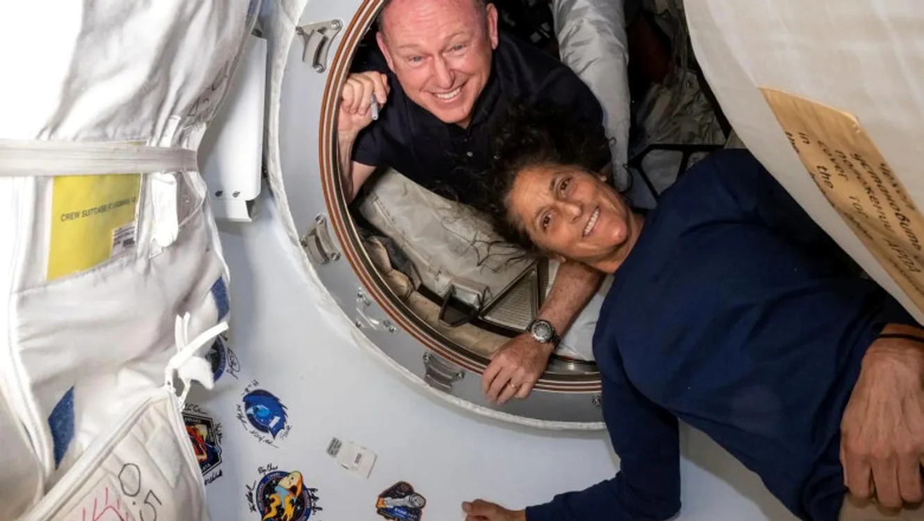 Butch Wilmore şi Suni Williams. Foto: Profimedia