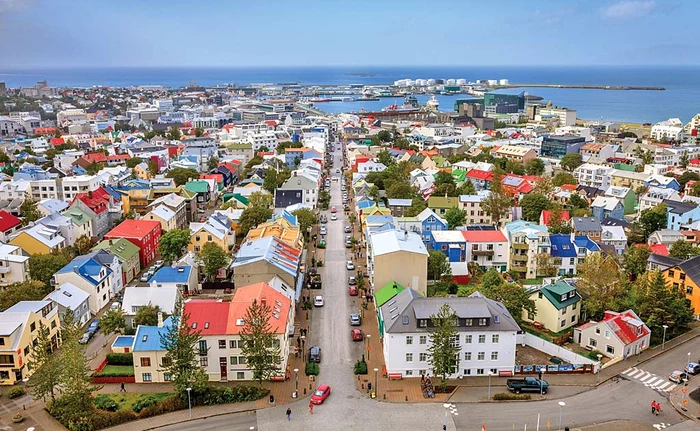 În capitala islandeză, Reykjavík, criminalitatea este foarte rarăFoto: shutterstock
