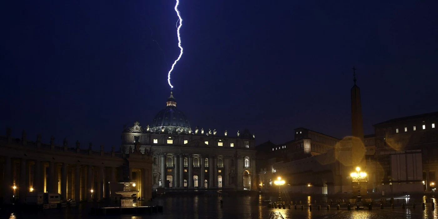 fulger vatican foto reuters