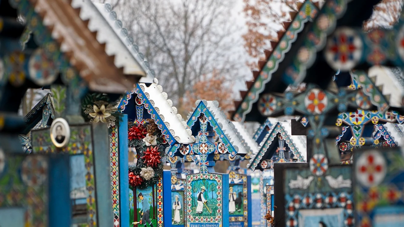 Cimitirul vesel din Săpânța FOTO: Shutterstock
