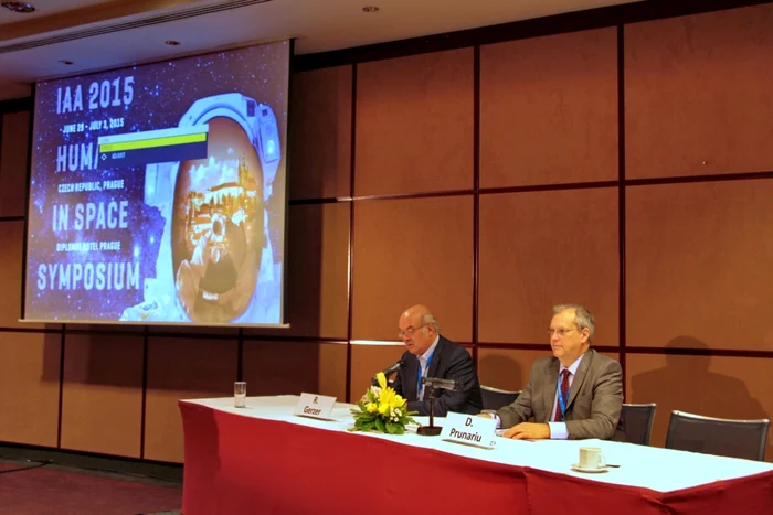 Dumitru Prunariu la Congresul "Humans in Space"