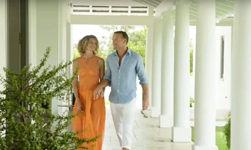 Faith Hill si Tim McGraw pe insula lor privata jpeg