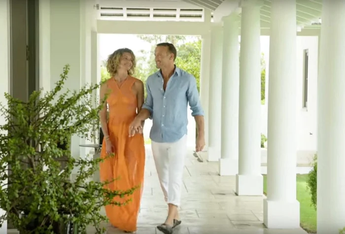 Faith Hill si Tim McGraw pe insula lor privata jpeg