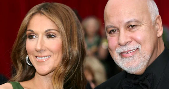 Celine Dion şi René Anglil   FOTO: mamapop.com