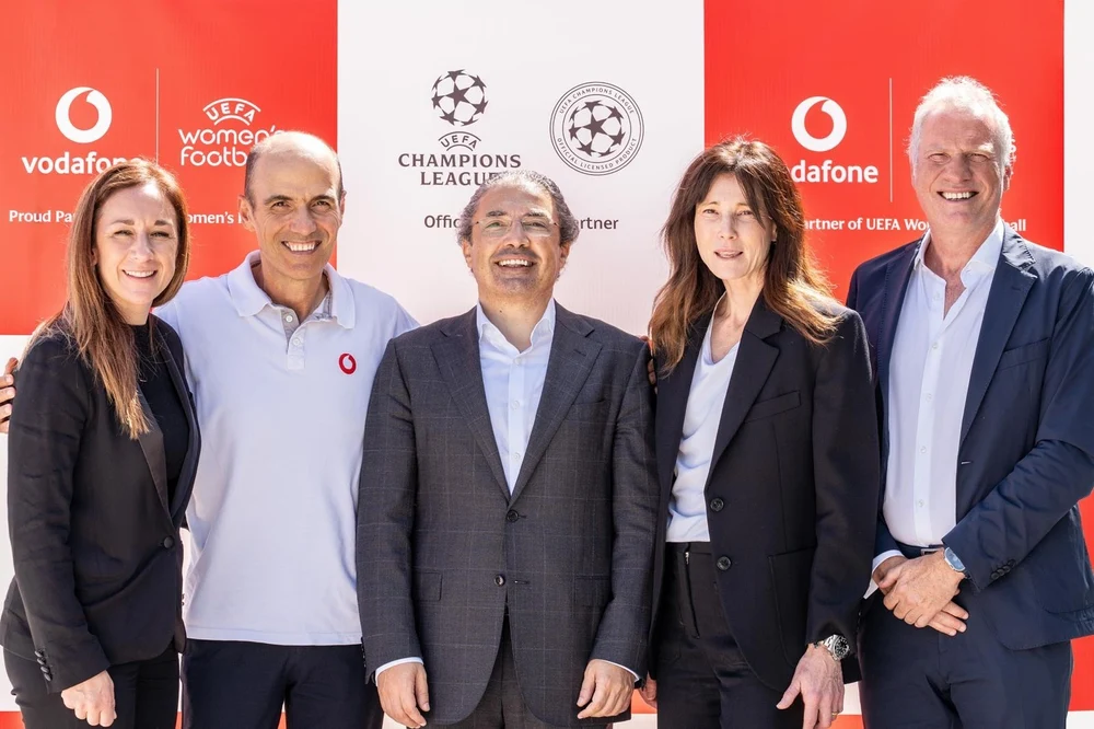 Vodafone este noul partener UEFA. Compania va sponsoriza până în 2030 mai multe competiții, printre care Liga Campionilor la Fotbal Feminin și EURO 2029