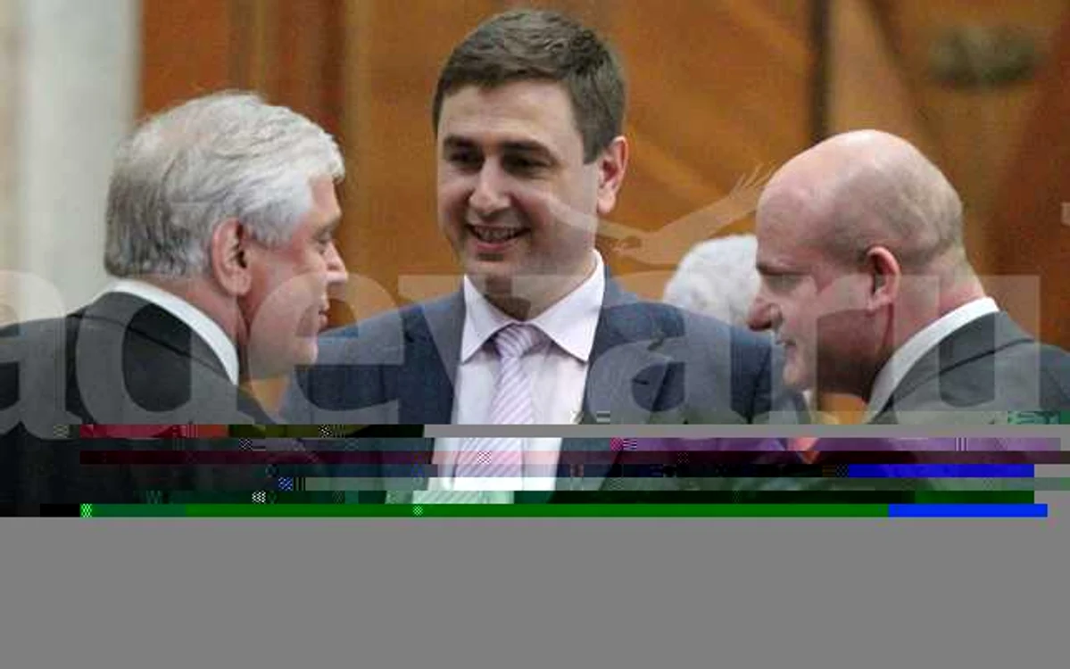 Veaceslav Ioniţă (centru), deputat liberal-democrat spune că doar personalul tehnic din parlament vaajunge în coniliile de administrare a companiilor de stat FOTO Tudor Iovu