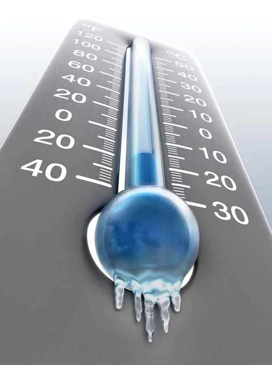 În Transilvania,  nopţile vor fi  extrem de geroase,  cu minime de  -20 până la -10 °C 