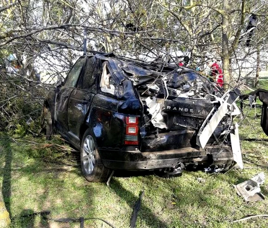 Răzvan Ciobanu conducerea un Range Rover