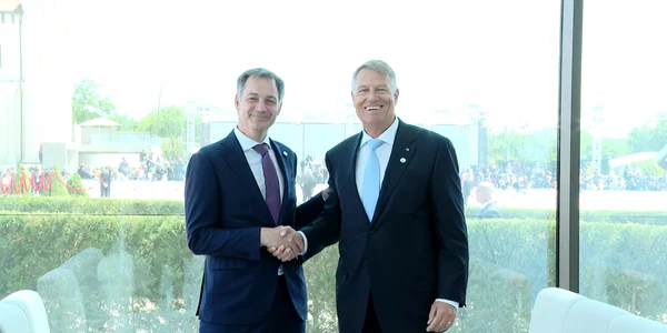 01 Iunie 2023 Intrevedere cu Alexander De Croo Prim ministrul Regatului Belgiei  si intrevedere cu Presedintele Muntenegrului Jakov Milatovic Summit EPC mp4 thumbnail png