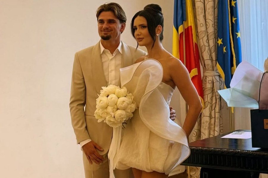 Zi specială pentru Răzvan Marin. Tricolorul a spus „Da” la starea civilă 