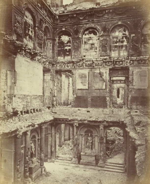 lic3a9bert palais tuileries interieur paris commune ruines 1871 jpg jpeg