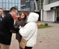 Laurenţiu Baranga de 1 martie 2014 alături de Mihai Răzvan Ungureanu şi alţi colegi de partid Forţa Civică la Târgu Jiu Foto Adevărul - credit Jurnal politic de Vâlcea