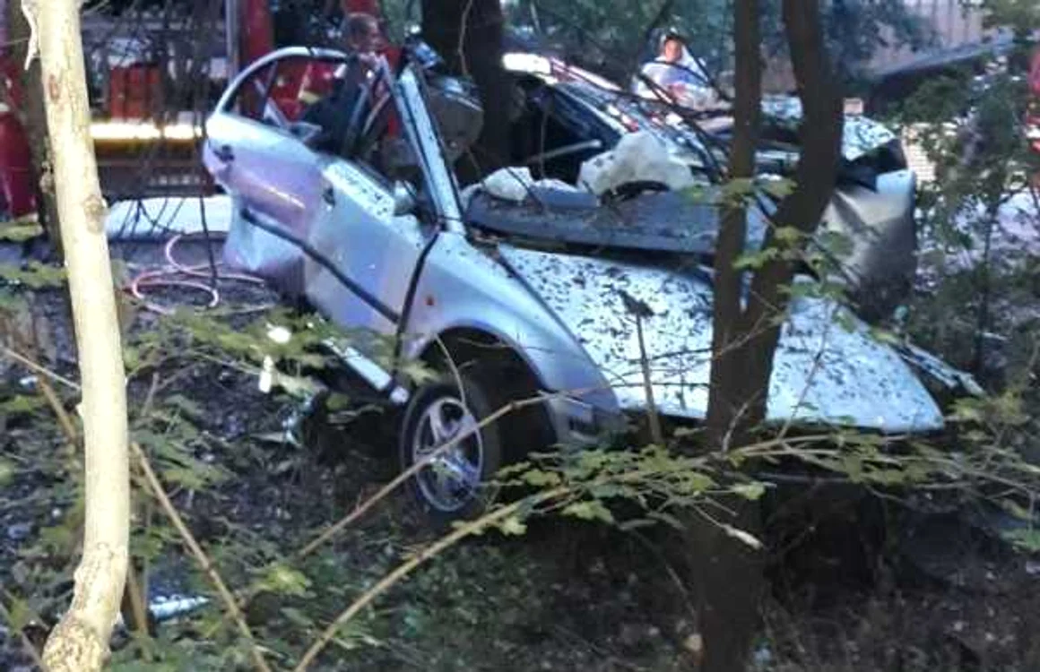Accident localitatea Valu lui Traian FOTO IPJ Constanta