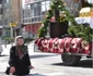 Procesiune religioasă cu Icoana Maicii Domnului făcătoare de minuni de la Mănăstirea Dintr-un Lemn Foto Arhiepiscopia Râmnicului